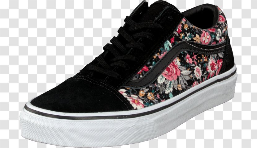 Skate Shoe Sneakers Sportswear Pattern - Black - Vans Oldskool Transparent PNG