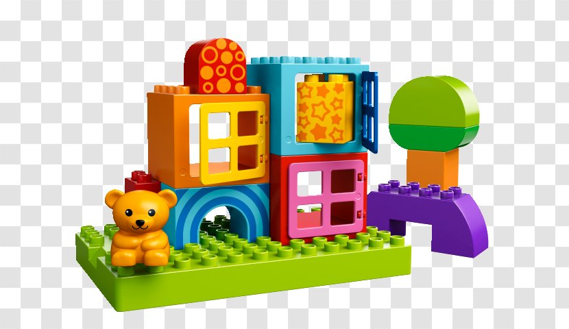 LEGO DUPLO Creative Play Toddler Build And Cubes Set Toy Amazon.com - Lego Duplo Transparent PNG