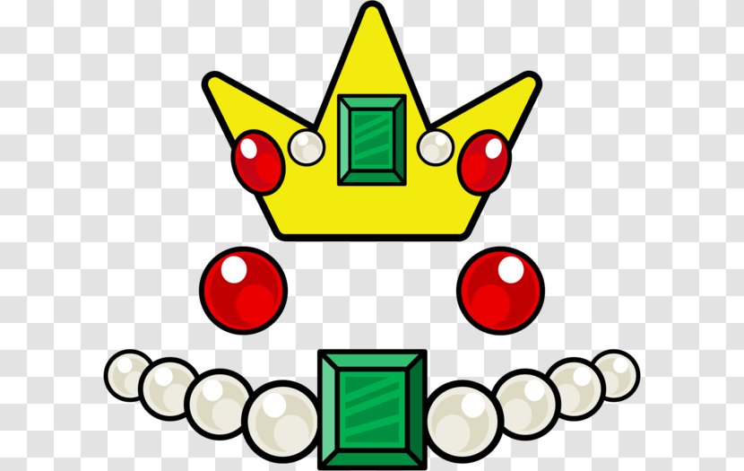 Princess Daisy Peach Clip Art - Yellow - Crown Jewels Transparent PNG