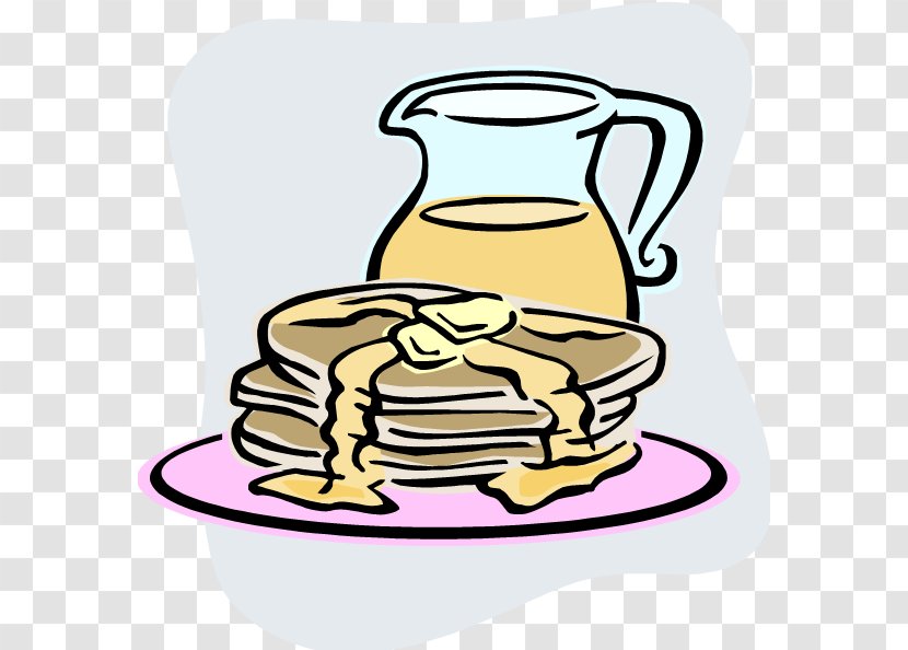 Pancake Breakfast Clip Art - Drinkware Transparent PNG
