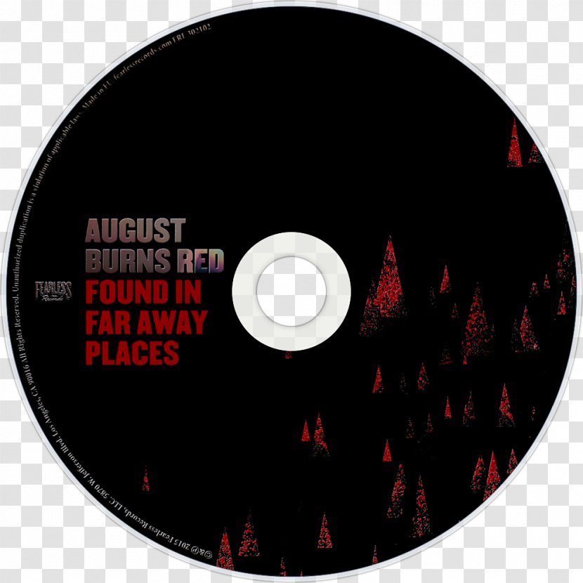Compact Disc August Burns Red - Label Transparent PNG