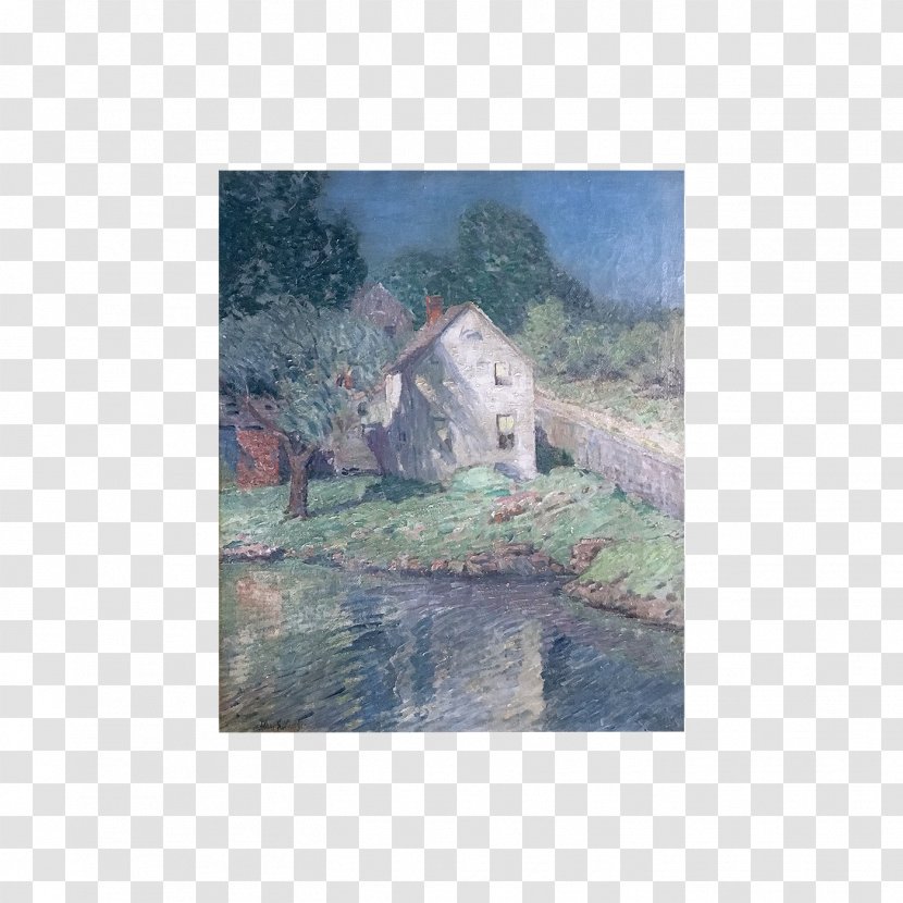 Oil Painting American Impressionism Artist - House - Watercolor Transparent PNG