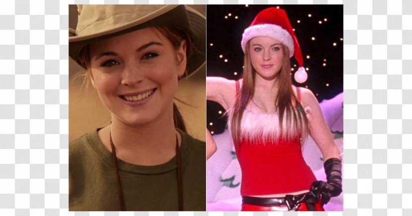 Lindsay Lohan Mean Girls Cady Heron Christmas Film - Tree Transparent PNG