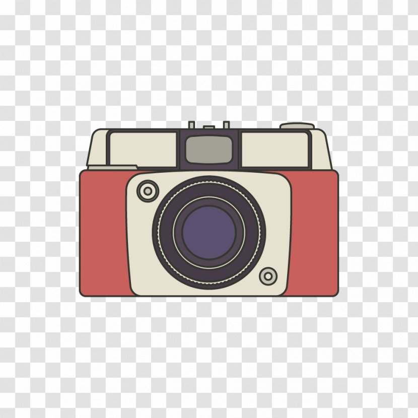 Photographic Film Camera Photography - Cameras Optics - Vector Pink Transparent PNG