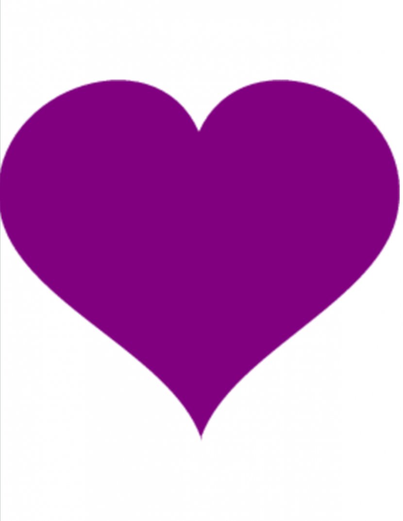 Purple Heart Clip Art - Royaltyfree - Cliparts Transparent PNG