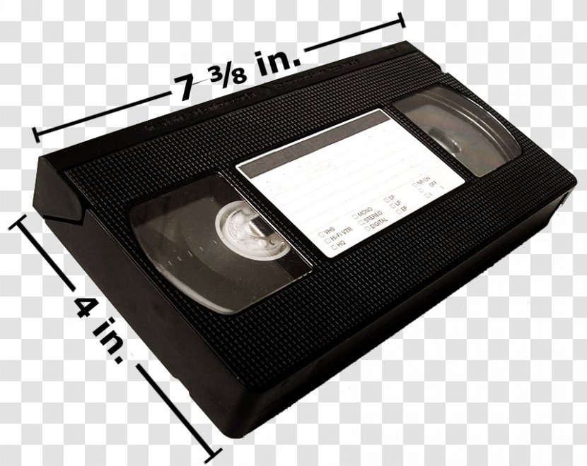 VHS Betamax Videotape Magnetic Tape VCRs - Electronics - Dvd Transparent PNG