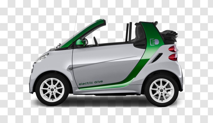 Car 2015 Smart Fortwo Electric Drive Mercedes-Benz - Motor Vehicle Transparent PNG