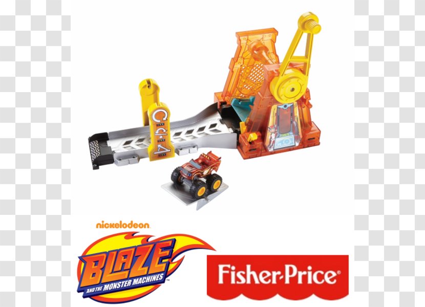 Amazon.com Animal Island Fisher-Price Toy Hyperloop - Blaze And Monster Machines Transparent PNG
