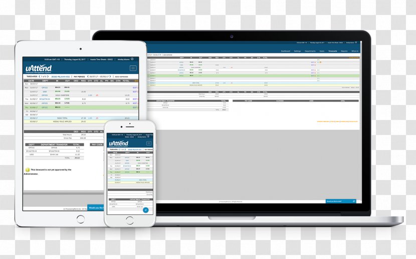 Time & Attendance Clocks And Timesheet - System - Clock Transparent PNG