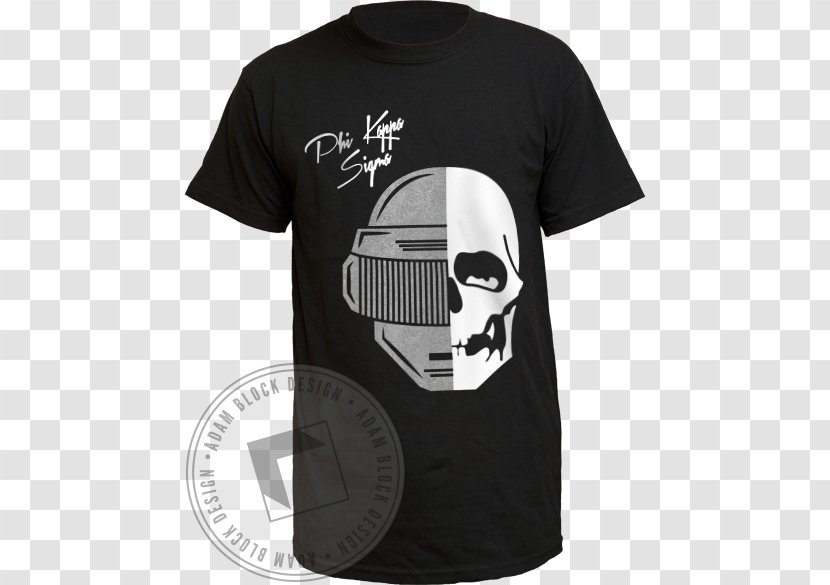 T-shirt Kappa Alpha Psi Clothing Sigma - Logo - Daft Punk Stencil Transparent PNG