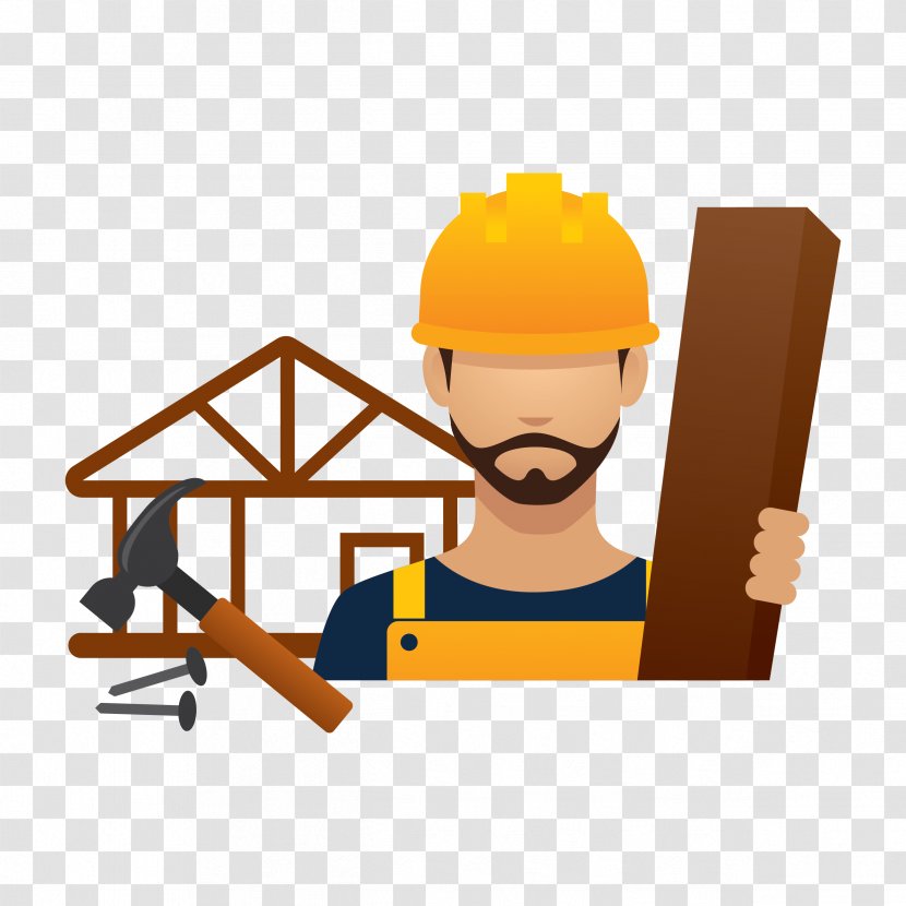 Architectural Engineering Facade House Construction Worker Roof Transparent PNG