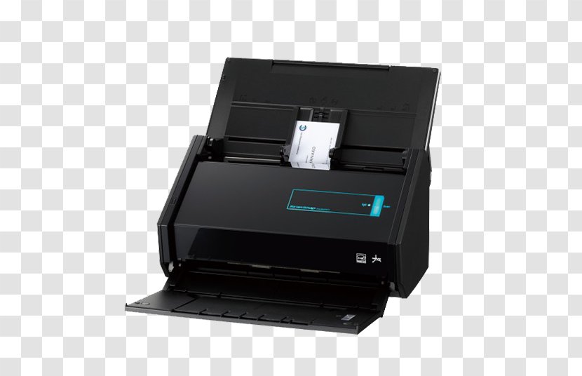 Fujitsu ScanSnap IX500 Image Scanner Document Imaging SP-1120 ADF 600 X 600DPI A4 White Hardware/Electronic - Automatic Feeder Transparent PNG