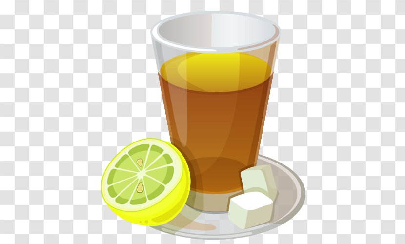 Iced Tea Green Sweet Clip Art - Lemon - Cartoon Transparent PNG