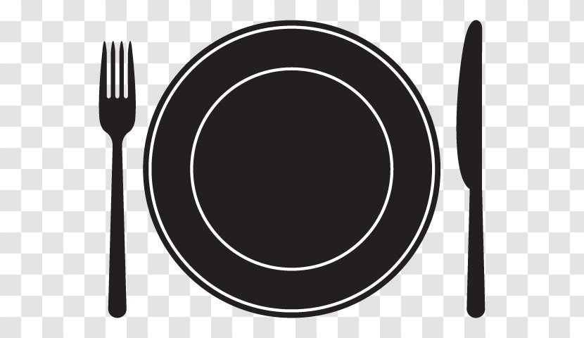 Knife Table Fork Plate - Royaltyfree - Food Transparent PNG