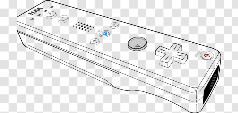 Wii Remote U MotionPlus Clip Art - Electronics Accessory - Technology Transparent PNG