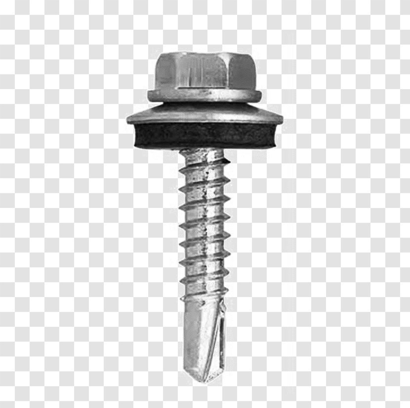 Fastener Self-tapping Screw Augers Hex Key - Sae 304 Stainless Steel Transparent PNG