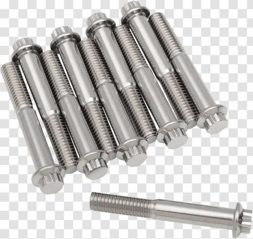 Fastener Steel Screw Bolt Cylinder - Hardware Transparent PNG