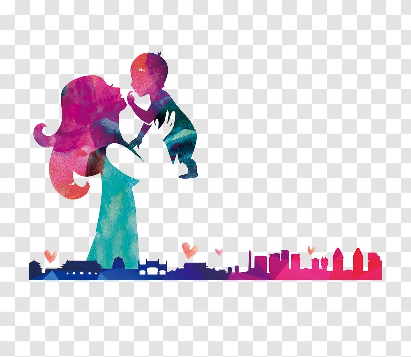 Child Illustration - Silhouette - Fashion Baby Transparent PNG