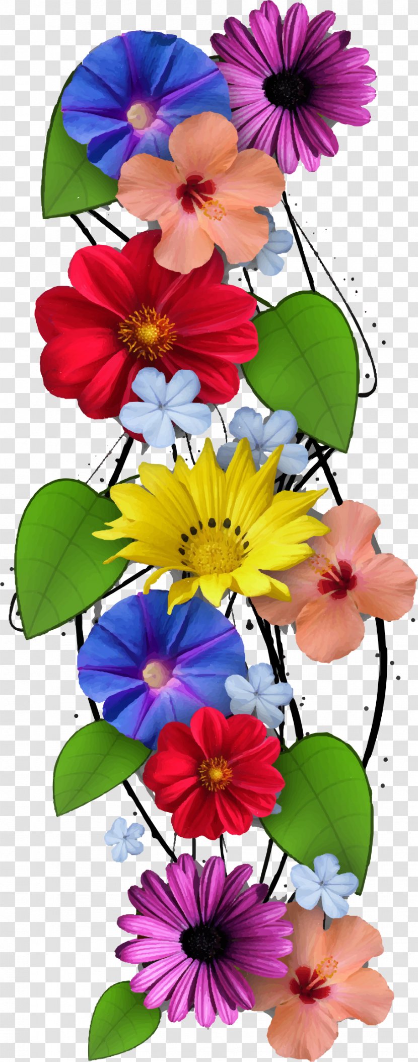 Flower Floral Design Floristry Clip Art - Plant - Flowers Corner Transparent PNG