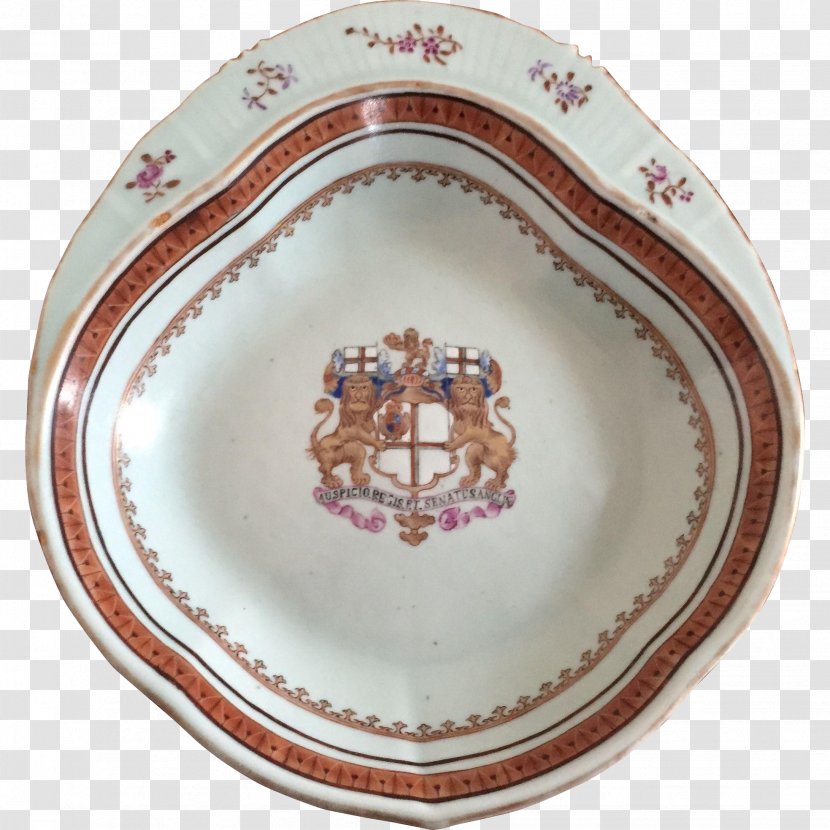 Chinese Export Porcelain Tableware Ceramic Plate Transparent PNG