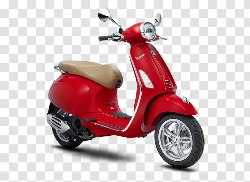 Piaggio Scooter Vespa GTS Motorcycle - Moped Transparent PNG