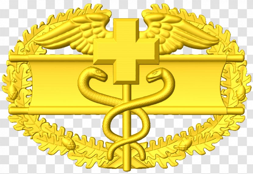 Combat Medical Badge Expert Field - Emblem - Military Transparent PNG