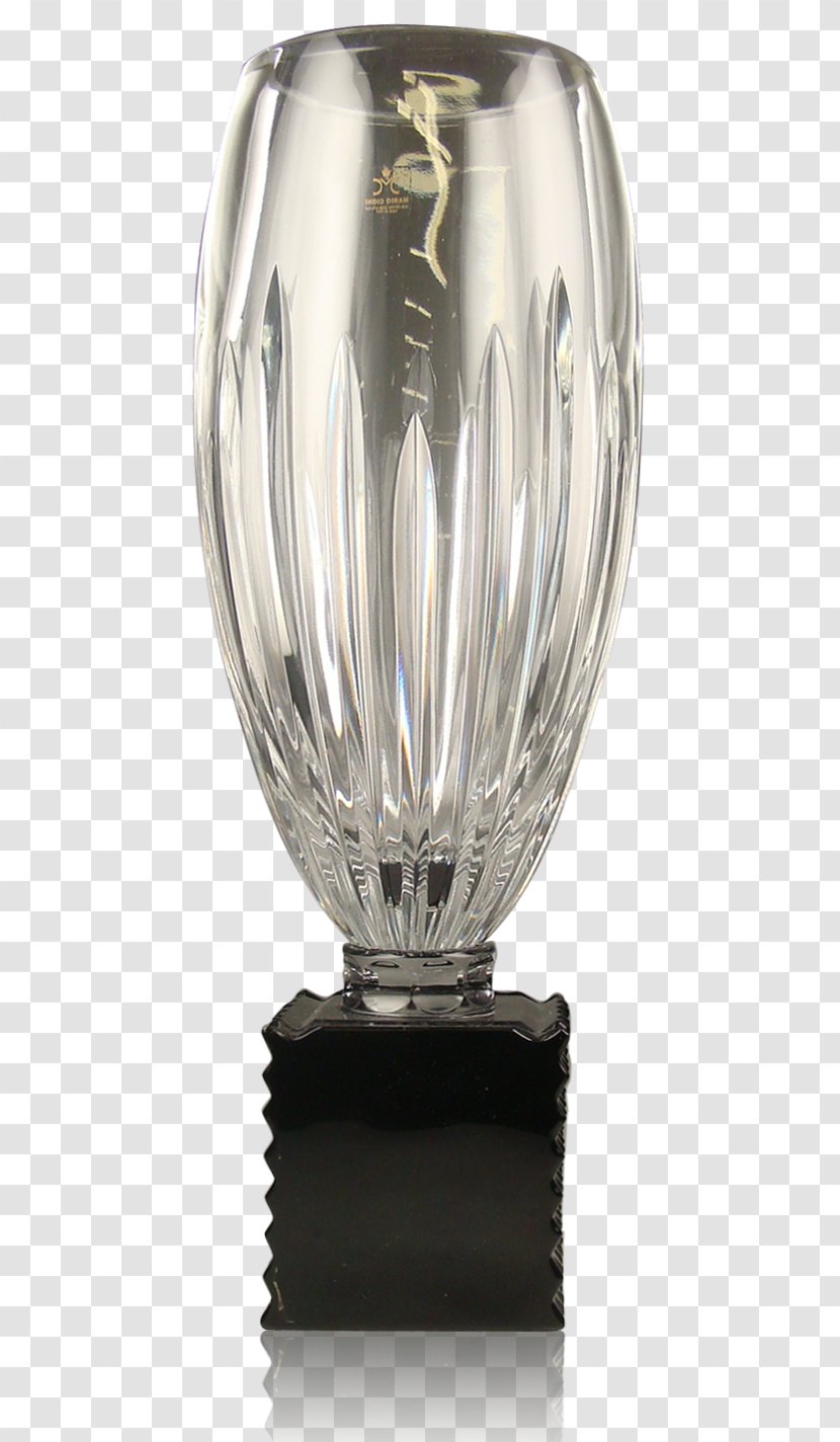 Glass Trophy Vase - Crystal Transparent PNG