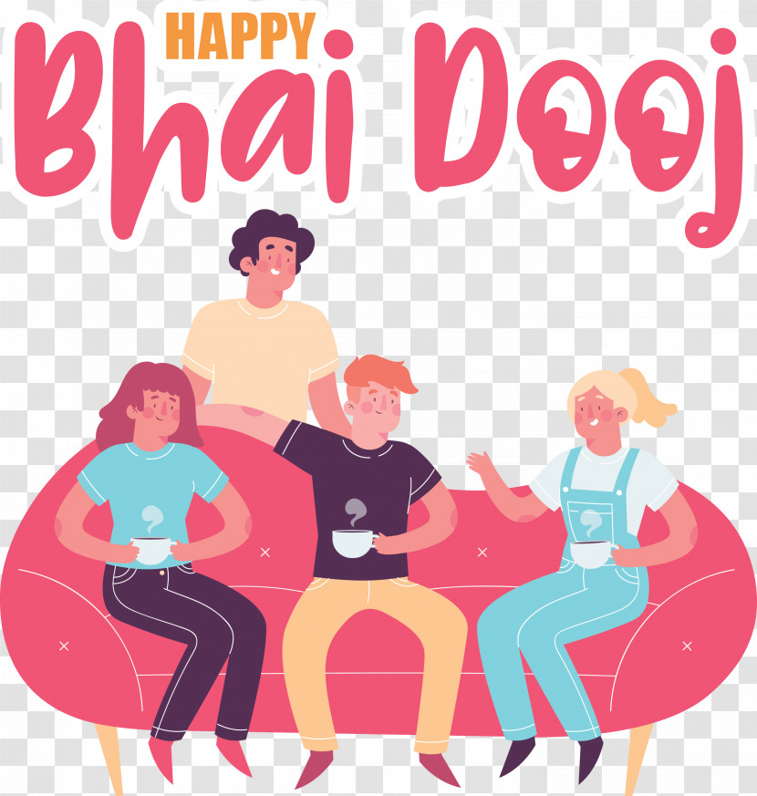 Bhai Dooj Bhai Beej Bhau Beej Transparent PNG