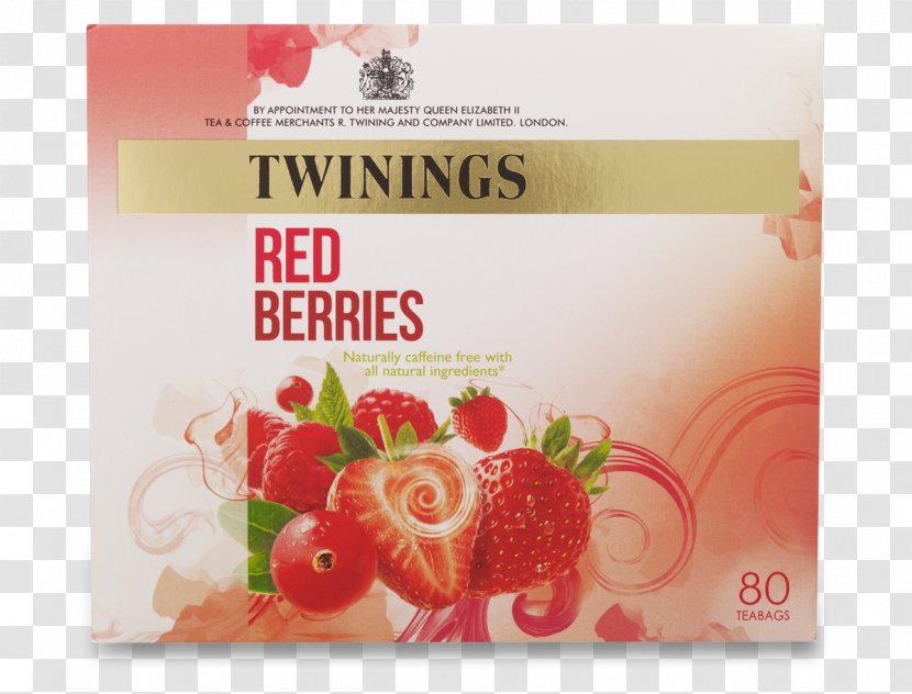 Strawberry Tea Bag Food Twinings - Flavor - Fruit Transparent PNG