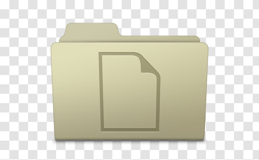 Rectangle - Ipod - Documents Folder Ash Transparent PNG
