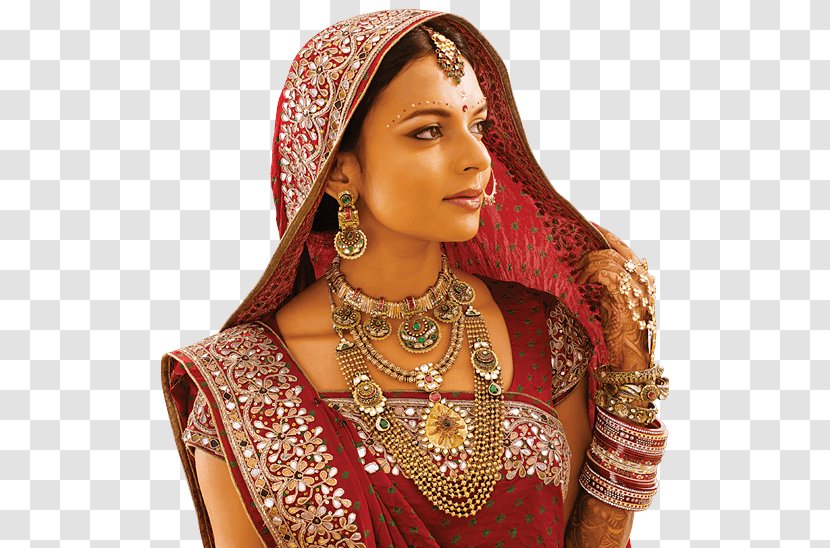 Rajasthan Bride Jewellery Wedding Tradition - Cartoon - Model Transparent Background Transparent PNG