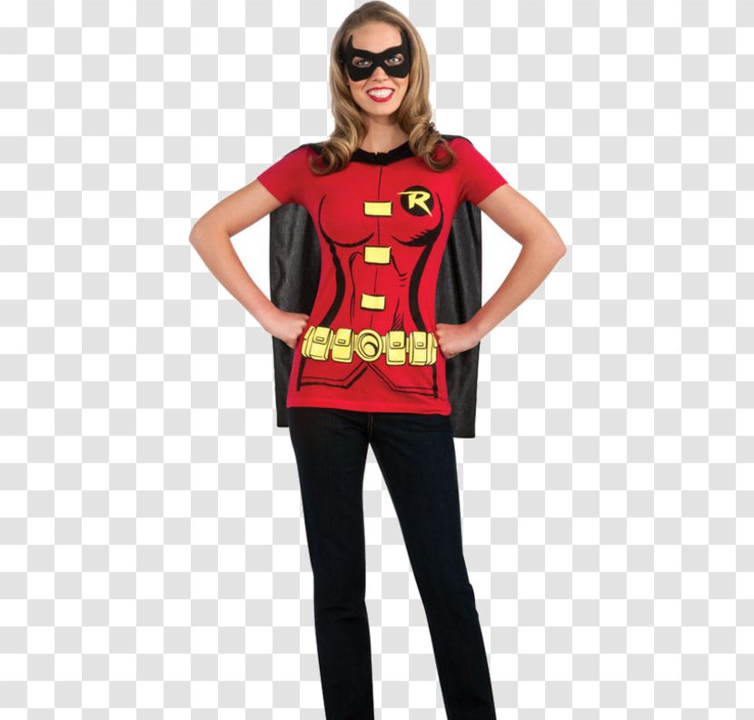 T-shirt Batman Robin Superhero Costume - Movie - Woman Suit Transparent PNG