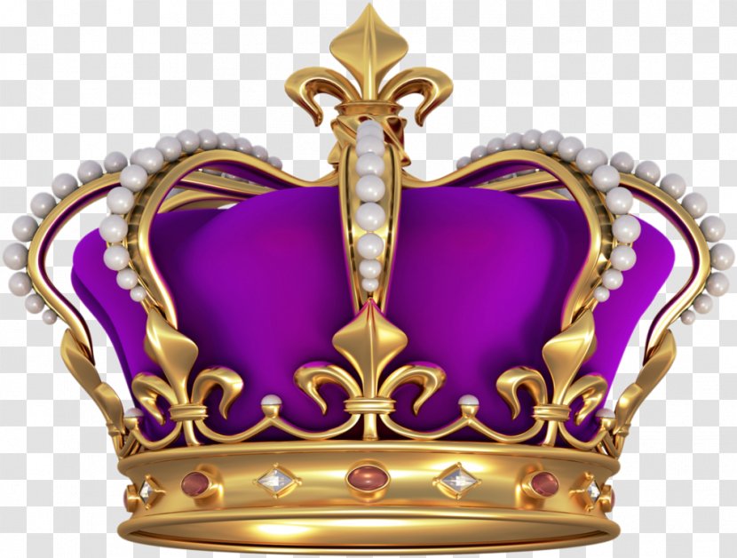 Queen Crown - Imperial State - Mardi Gras Purple Transparent PNG