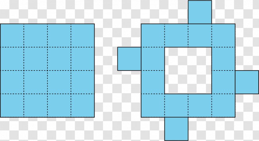 Square Shape Rectangle Area Geometry - Symmetry Transparent PNG