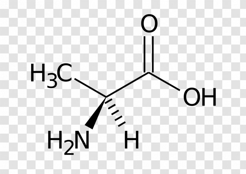 Alanine Amino Acid Cysteine Chemical Formula - Proteinogenic - Formulas Transparent PNG