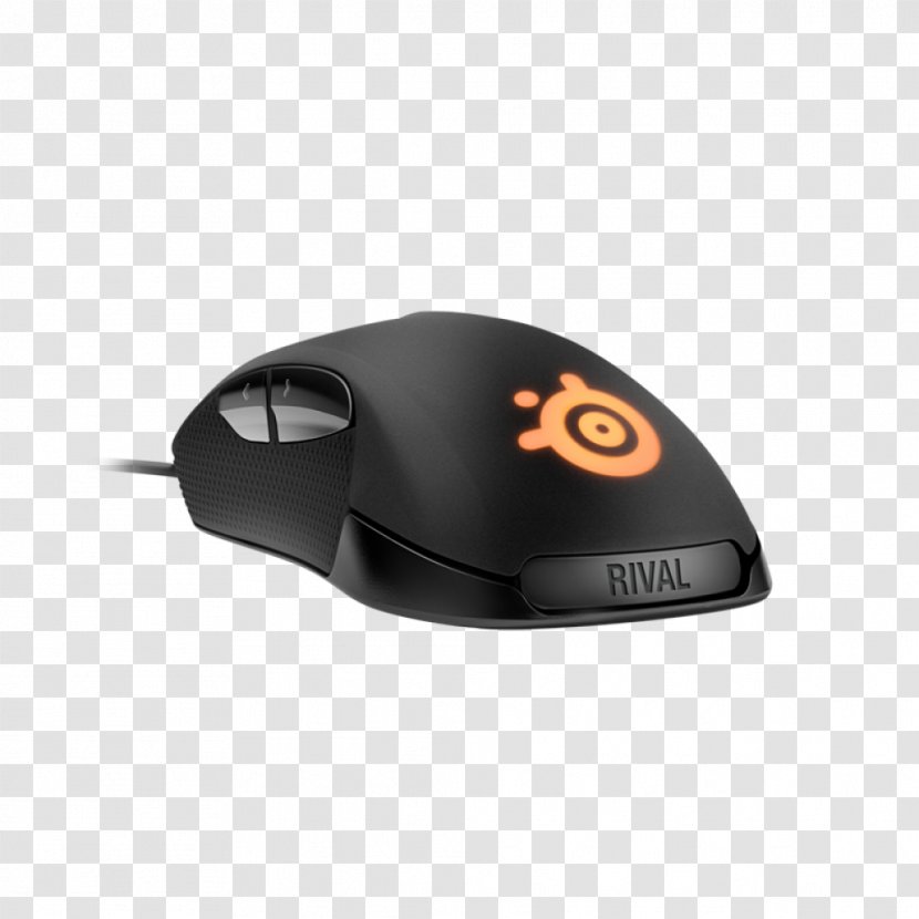 Computer Mouse SteelSeries Rival 300 Optical USB - Component Transparent PNG