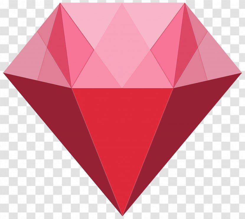 Heart Cartoon - Red - Magenta Pink Transparent PNG