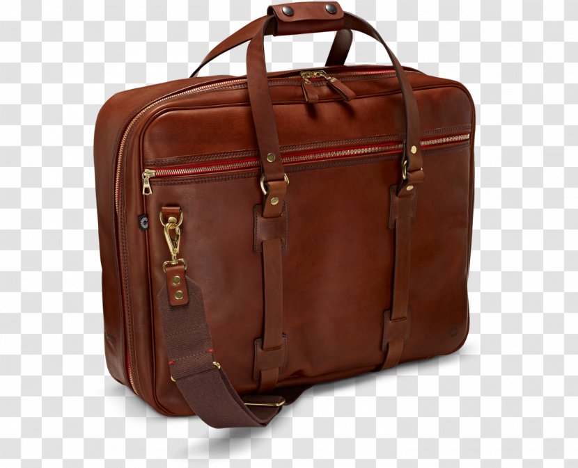 Briefcase Leather Flight Bag Baggage - Holdall Transparent PNG