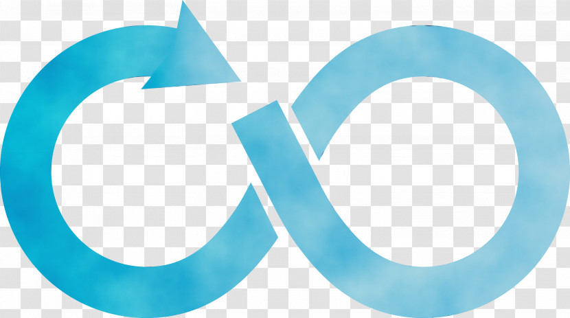 Logo Font Turquoise Meter M Transparent PNG