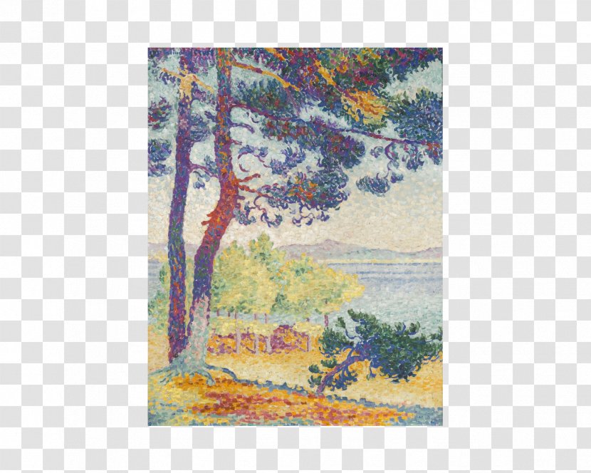 Divisionism Church Of Santa Maria Degli Angely Near Assisi Pointillism Painting Stippling - Watercolor Paint Transparent PNG