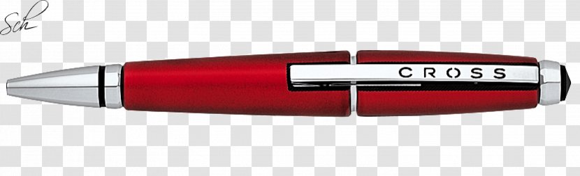 Ballpoint Pen Rollerball Cross Edge Red - Formula Transparent PNG