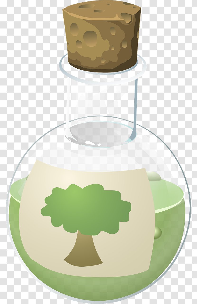 Potion Clip Art - Symbol - Flask Transparent PNG