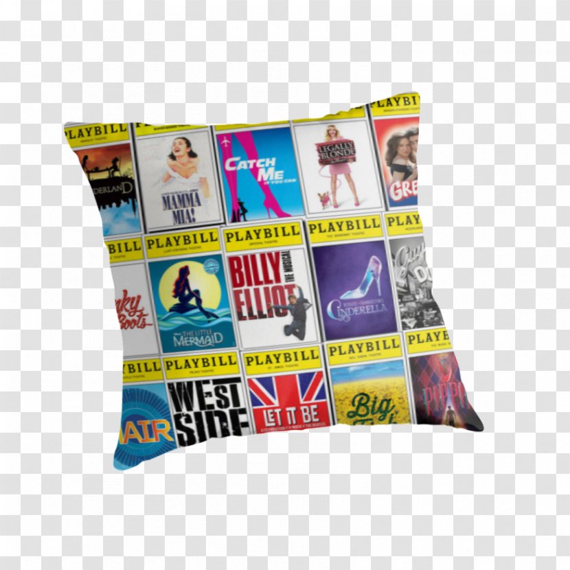 Cushion Material Collage Broadway Theatre Transparent PNG