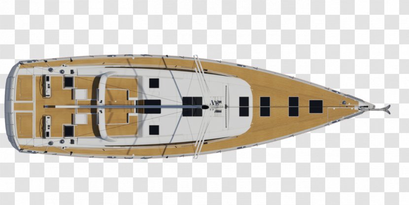 Jeanneau Luxury Yacht Sailboat - Decorative Chart Transparent PNG