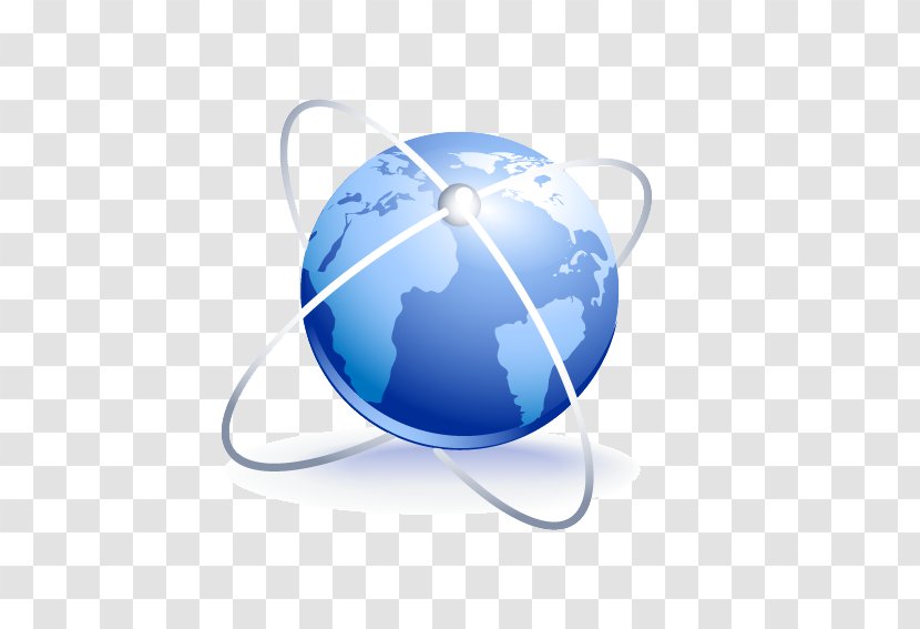 Globe World Logo - Spherical Map Vector Transparent PNG