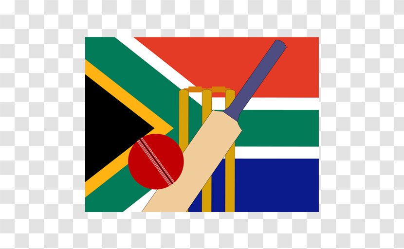 Flag Of South Africa National Cricket Team Stock Photography Transparent PNG