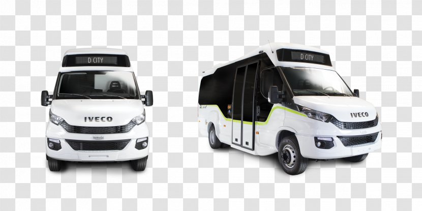 Compact Car Van Commercial Vehicle - Minibus Transparent PNG