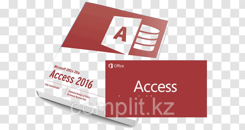 Microsoft Access Data Components Office 2013 Excel - Business Card Transparent PNG