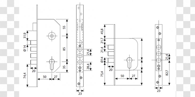 Electronic Lock Assa Abloy Door Steel - Handle Transparent PNG