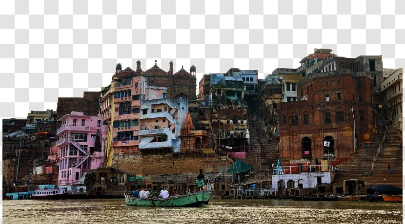 Varanasi Lal Bahadur Shastri International Airport Ganges Tourism - Indian Holy City Of View Quadruple Transparent PNG
